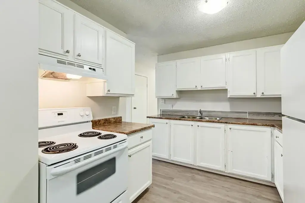 Spacious open-concept kitchen at Matichuk in Bonnyville.