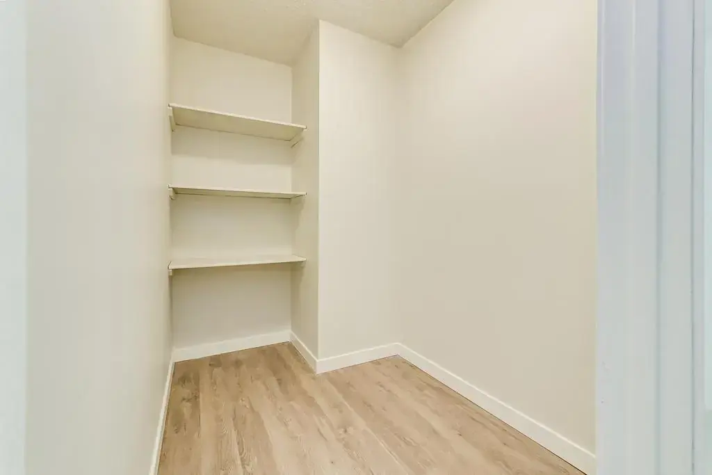 Storage space at Matichuk apartments in Bonnyville.