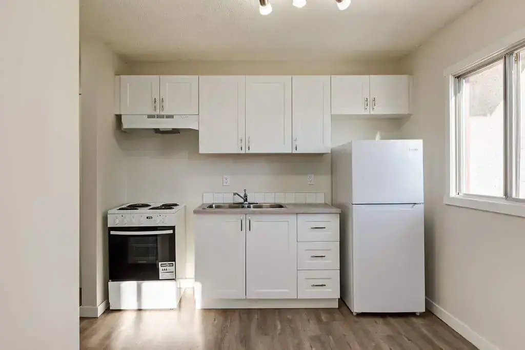 Cozy, well-designed kitchen at Aiva Manor in Edmonton