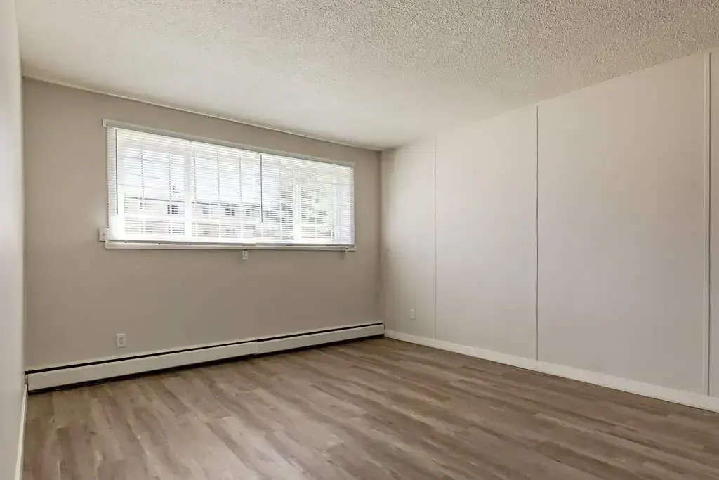 Good size bedroom at Lenita Manor in Edmonton.