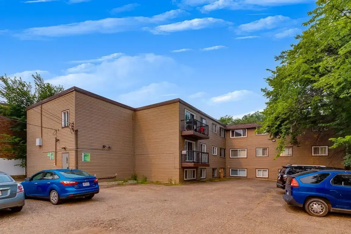 Parking space at Linda Manor in Edmonton.