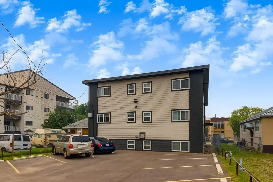 Parking at Phelips Apartments in Edmonton.