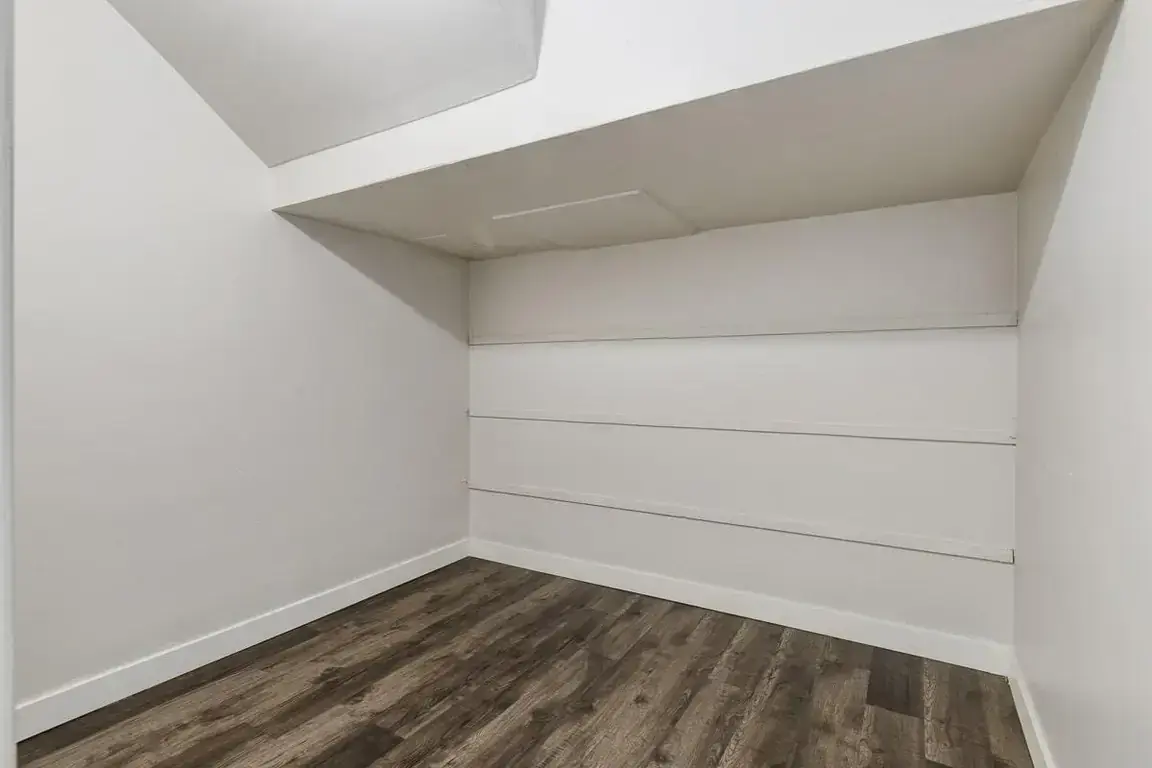 Storage space at Phelips Apartments in Edmonton.