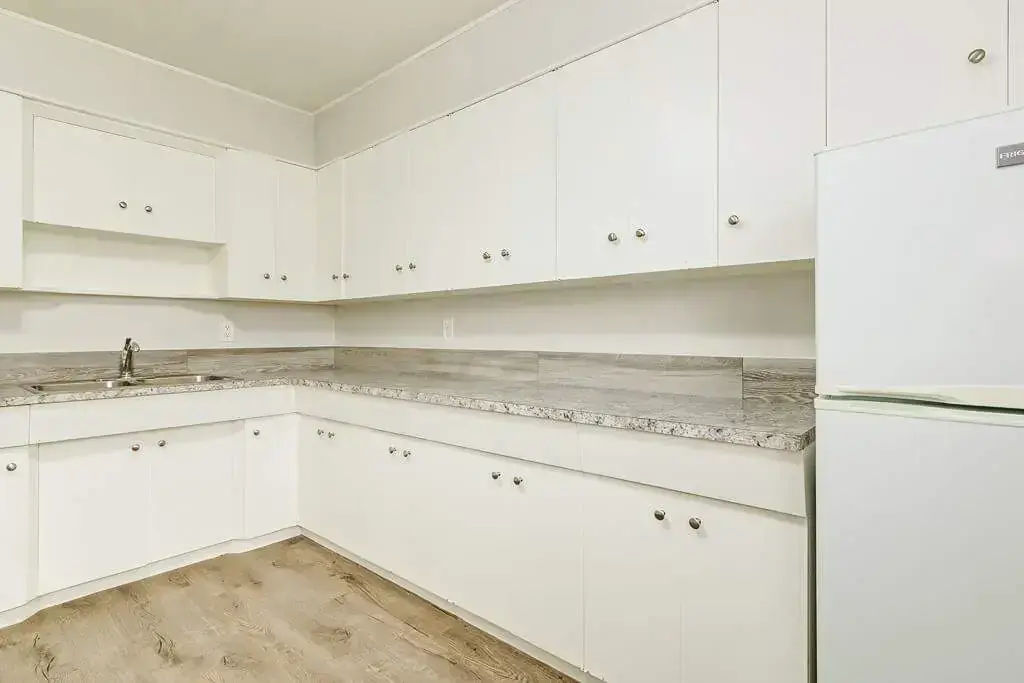 Great size kitchen at Phelips Apartments in Edmonton.