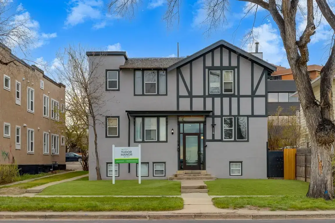 Apartments for rent at Tudor Manor in Lethbridge.