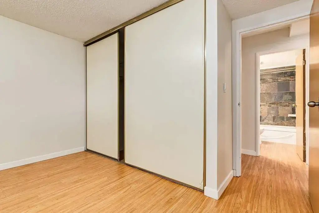 Generous wardrobe size at Cambridge Court in Lloydminster.