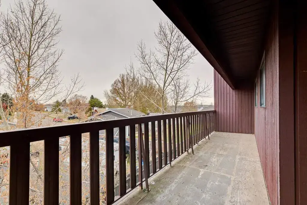 Functional balcony at Cambridge Court in Lloydminster.
