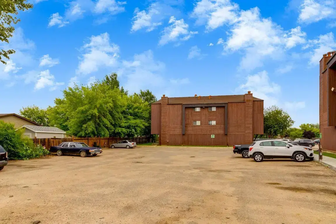 Parking space at Cambridge Court in Lloydminster.