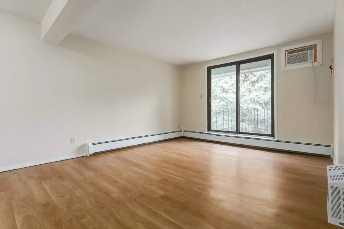 Inviting living room space at Forest Gardens in Moose Jaw.