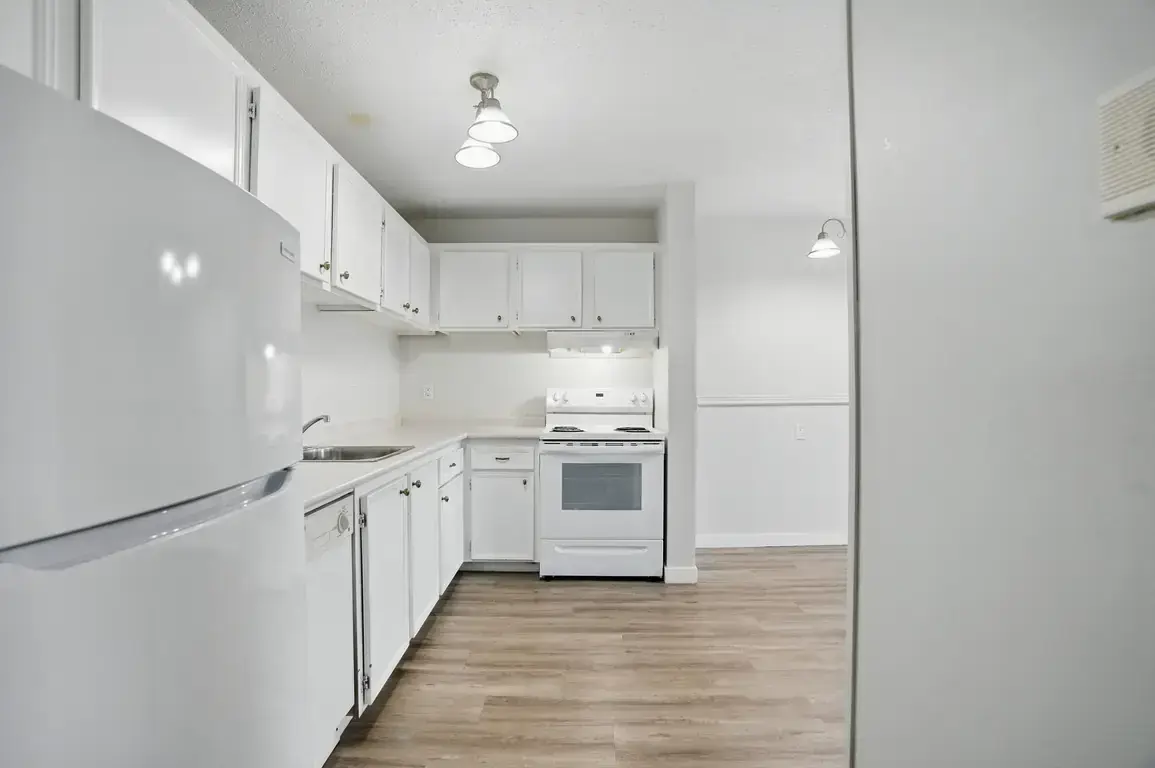 Bright kitchen at Chancellor Gate in Saskatoon.