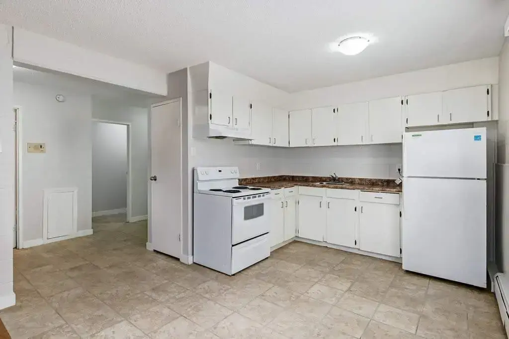 Well-appointed kitchen at Miami Apartments in Saskatoon.