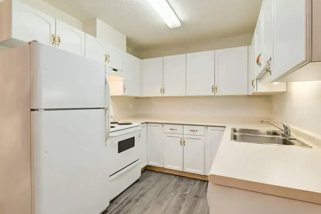 Functional kitchen at Crowchild Court in Wetaskiwin.