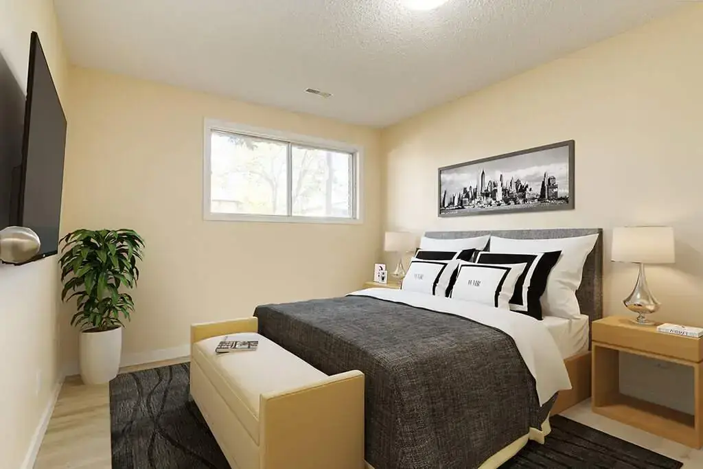 Two-bedroom apartment for rent at Gerard Estates in Wetaskiwin.