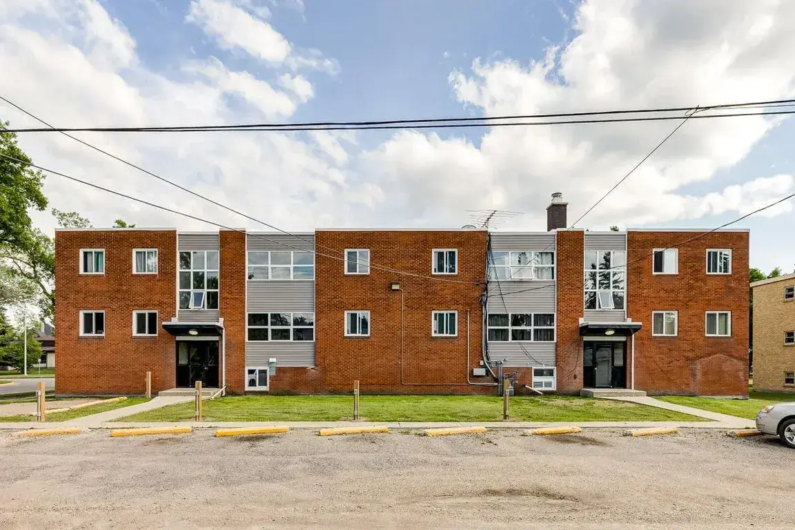 Parking space at Crescent Court in Yorkton.