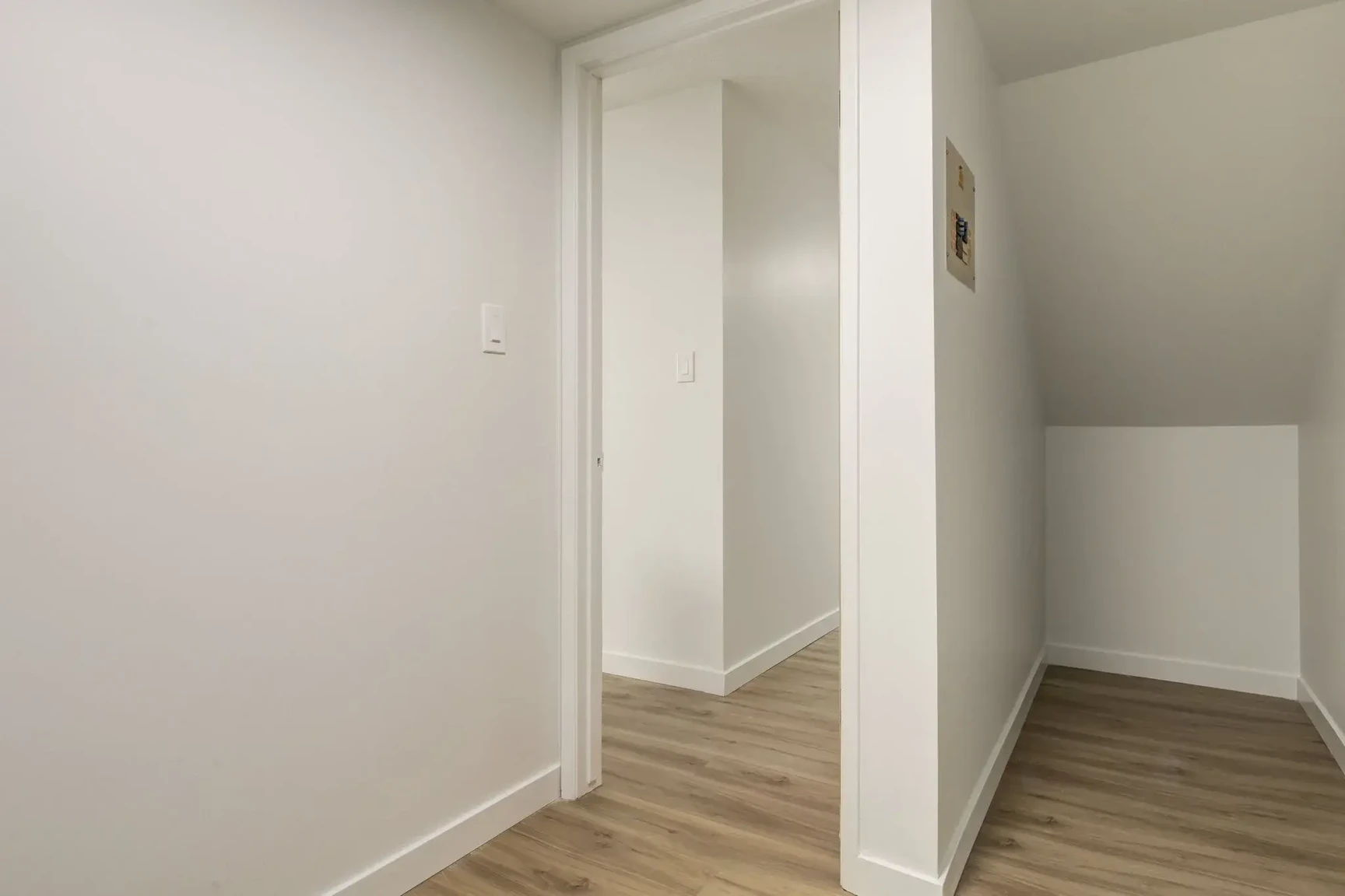 Good size bedroom at South Ridge Apartments in Edmonton.
