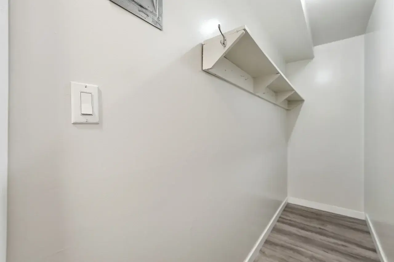 Entrance to an apartment at Thomas Manor in Prince Albert.