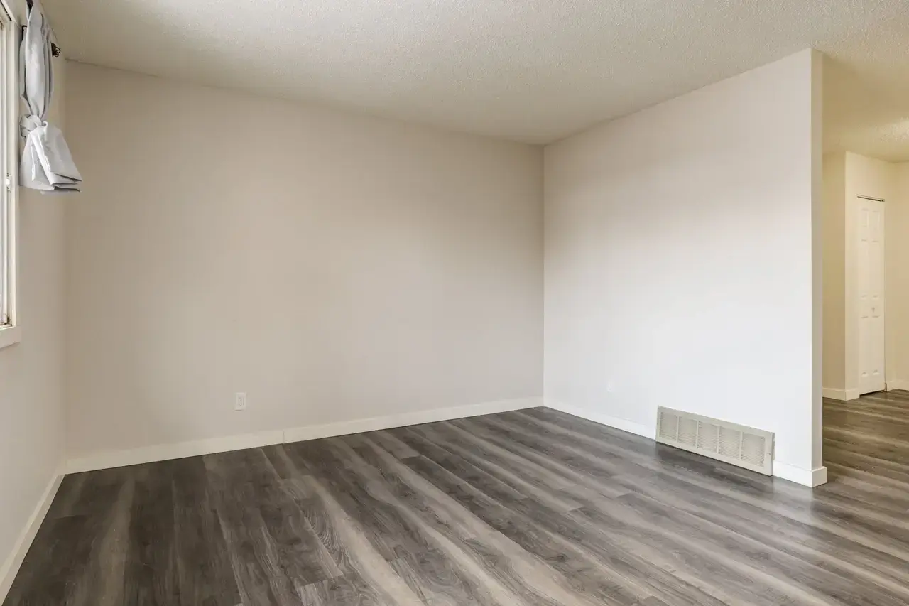 Inviting living room space at Spruce View Apartments in Camrose.