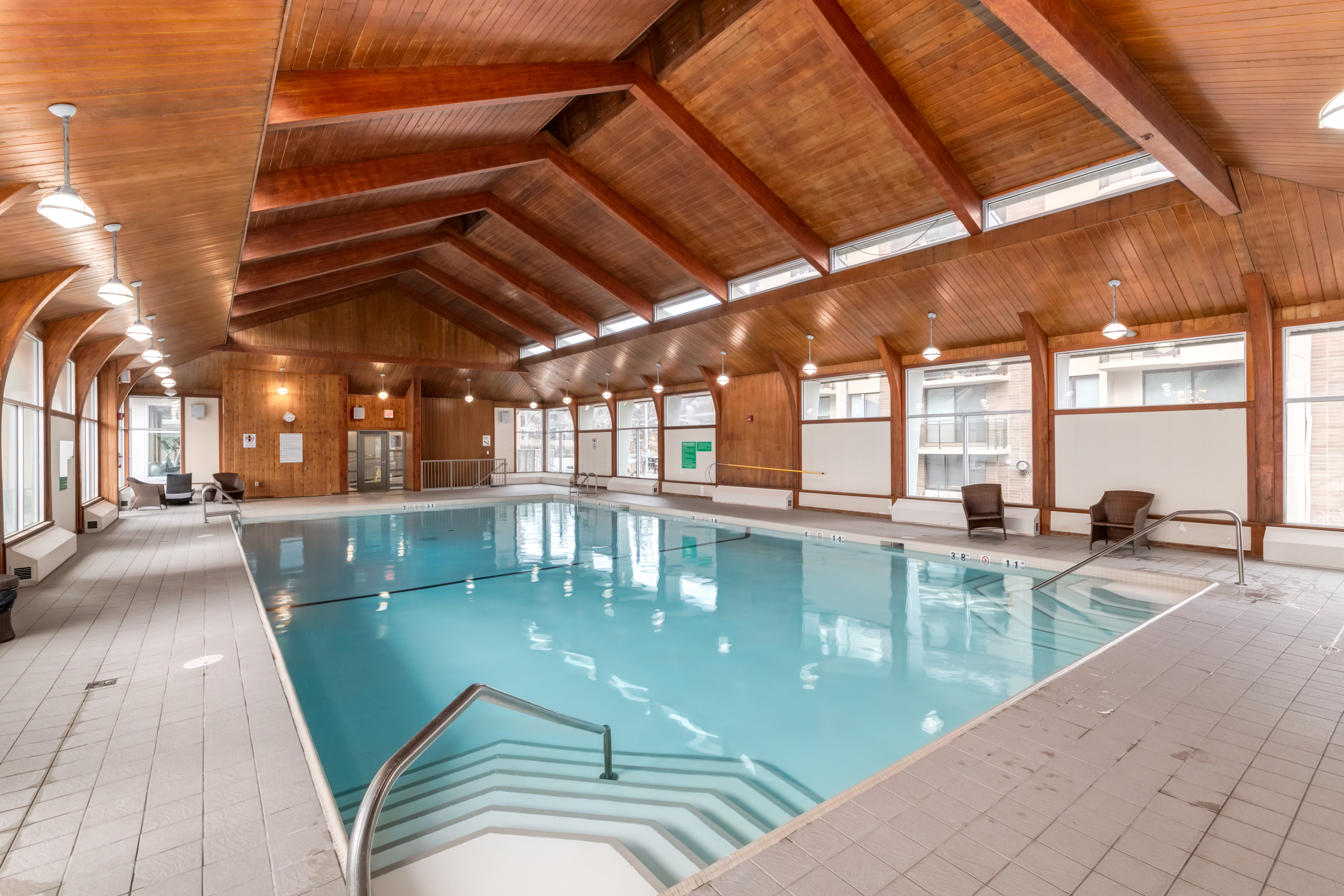 The pool at Glenmore Gardens.