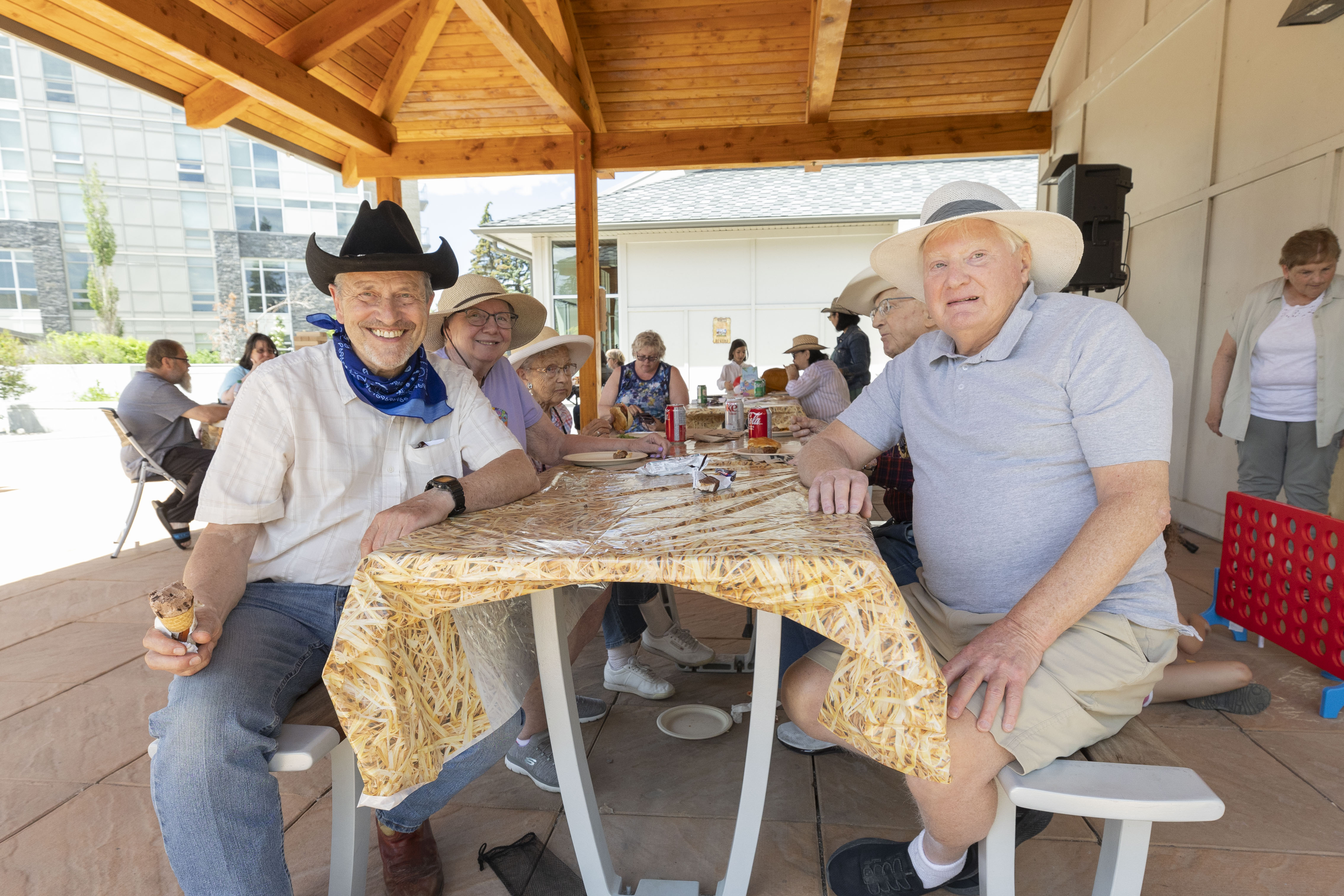 The ‘Wild West Fest’, a stampede event at Glenmore Gardens in Calgary.  