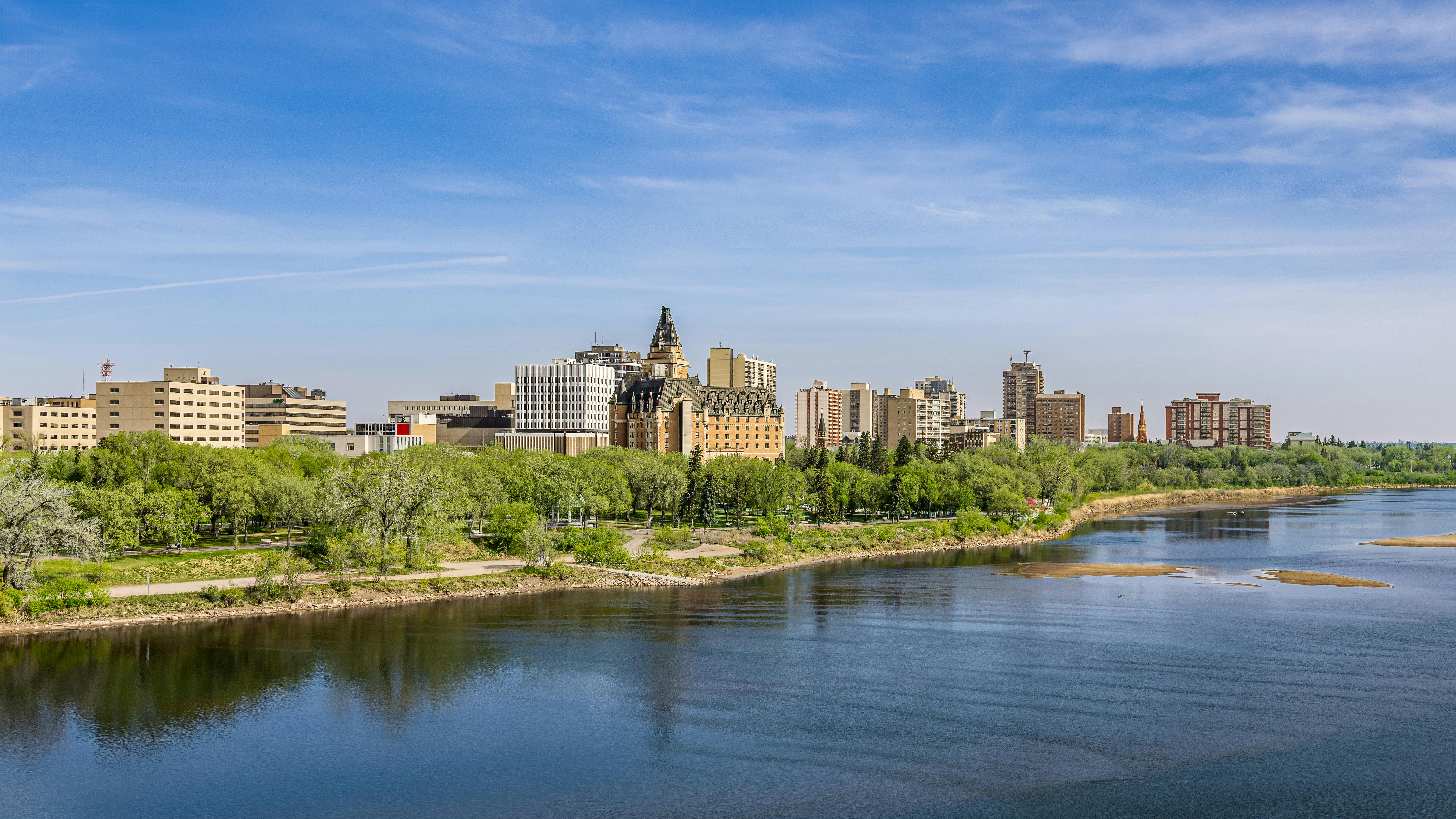 Image of Saskatoon’s skyline.