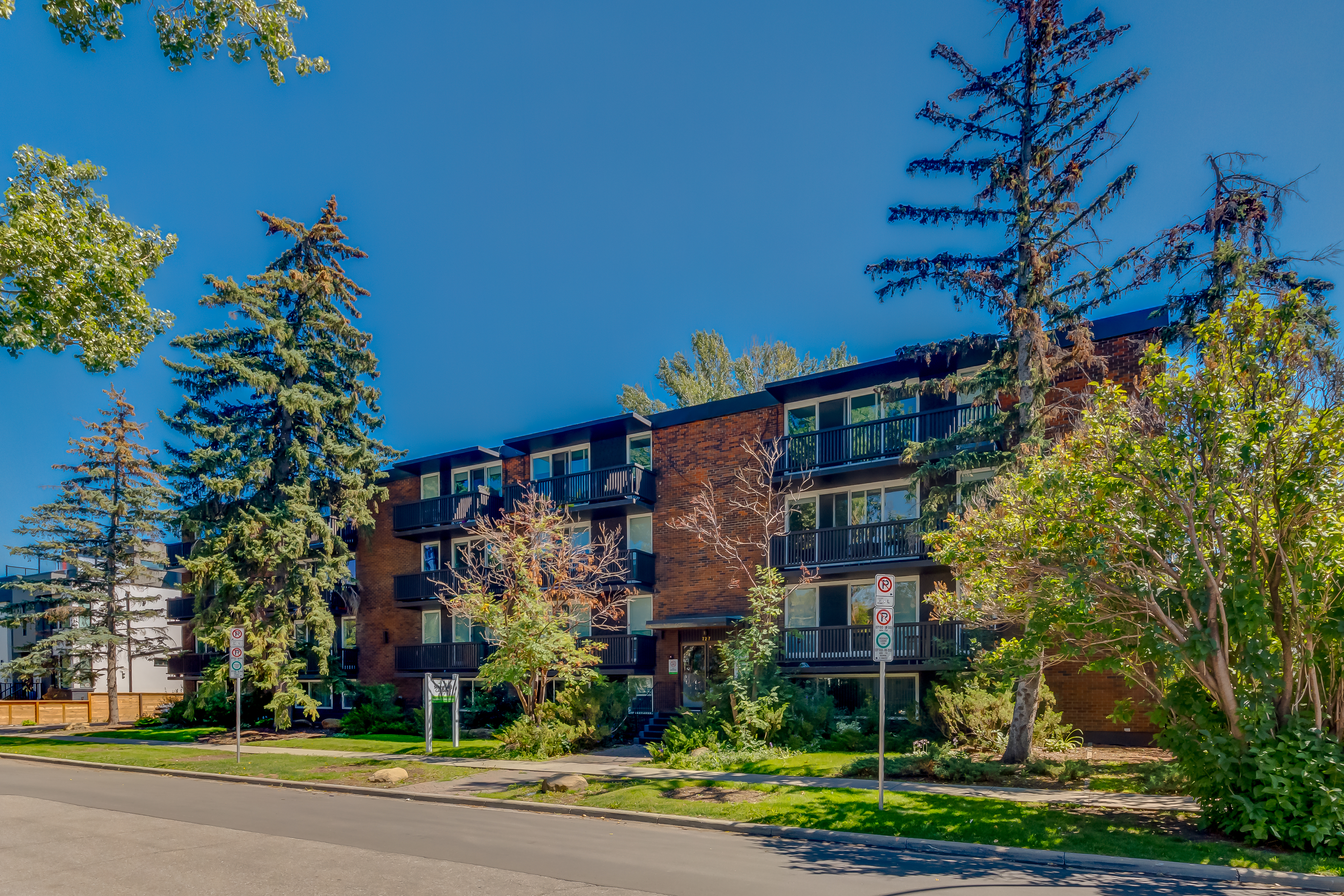 Sunnyside Gardens is a good option for students because it is near transit. 