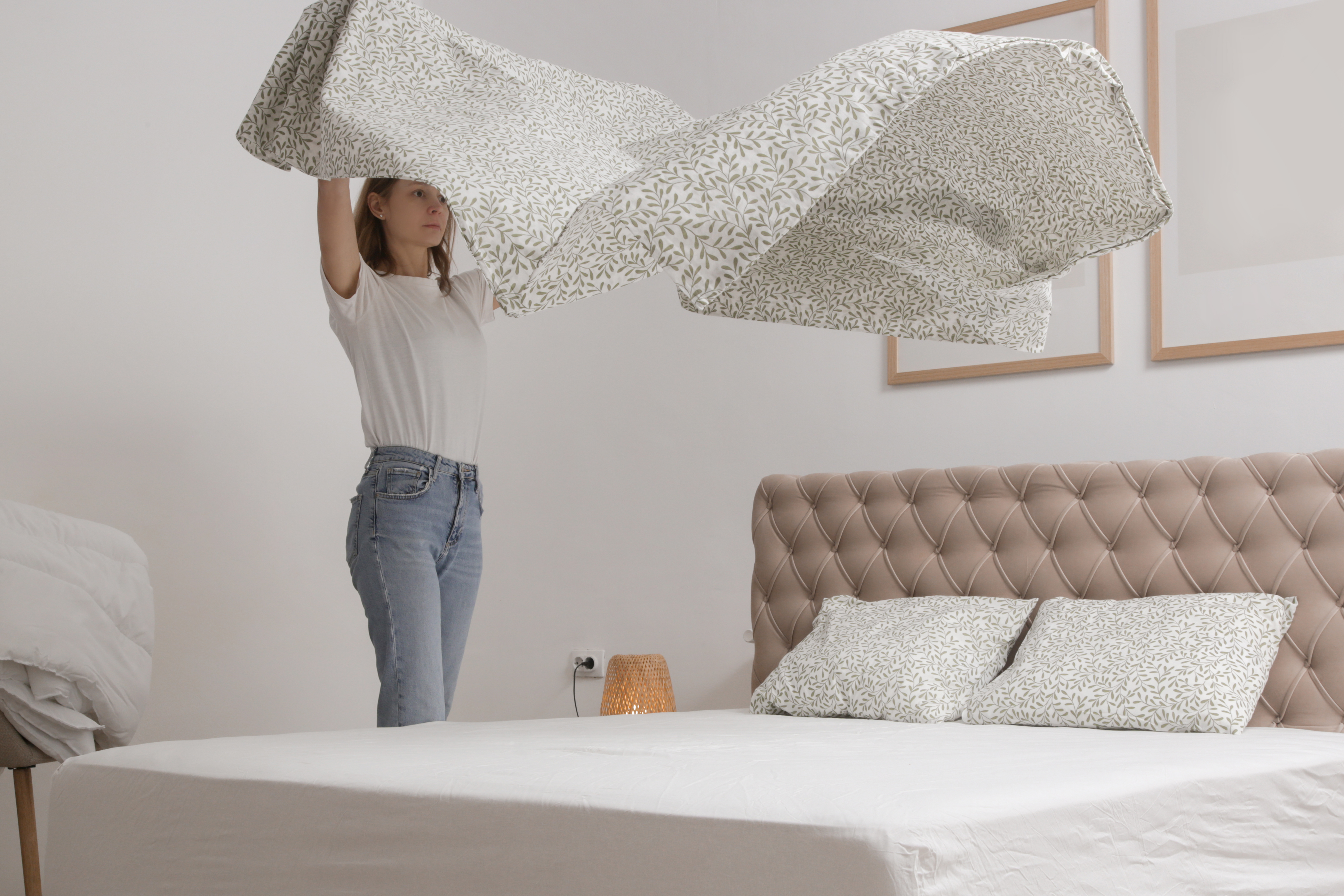 Find out how bedding can help keep you cool while sleeping.