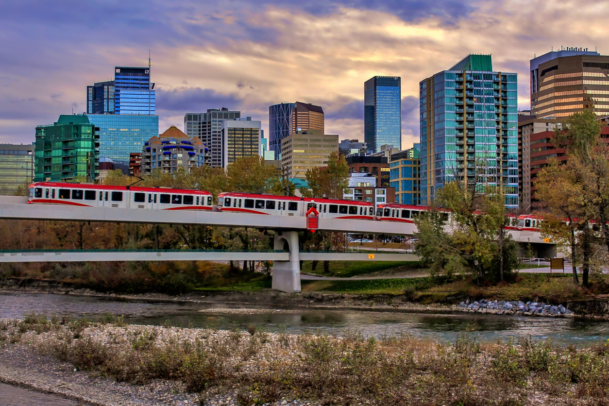 Check out what Calgary Transit is like.