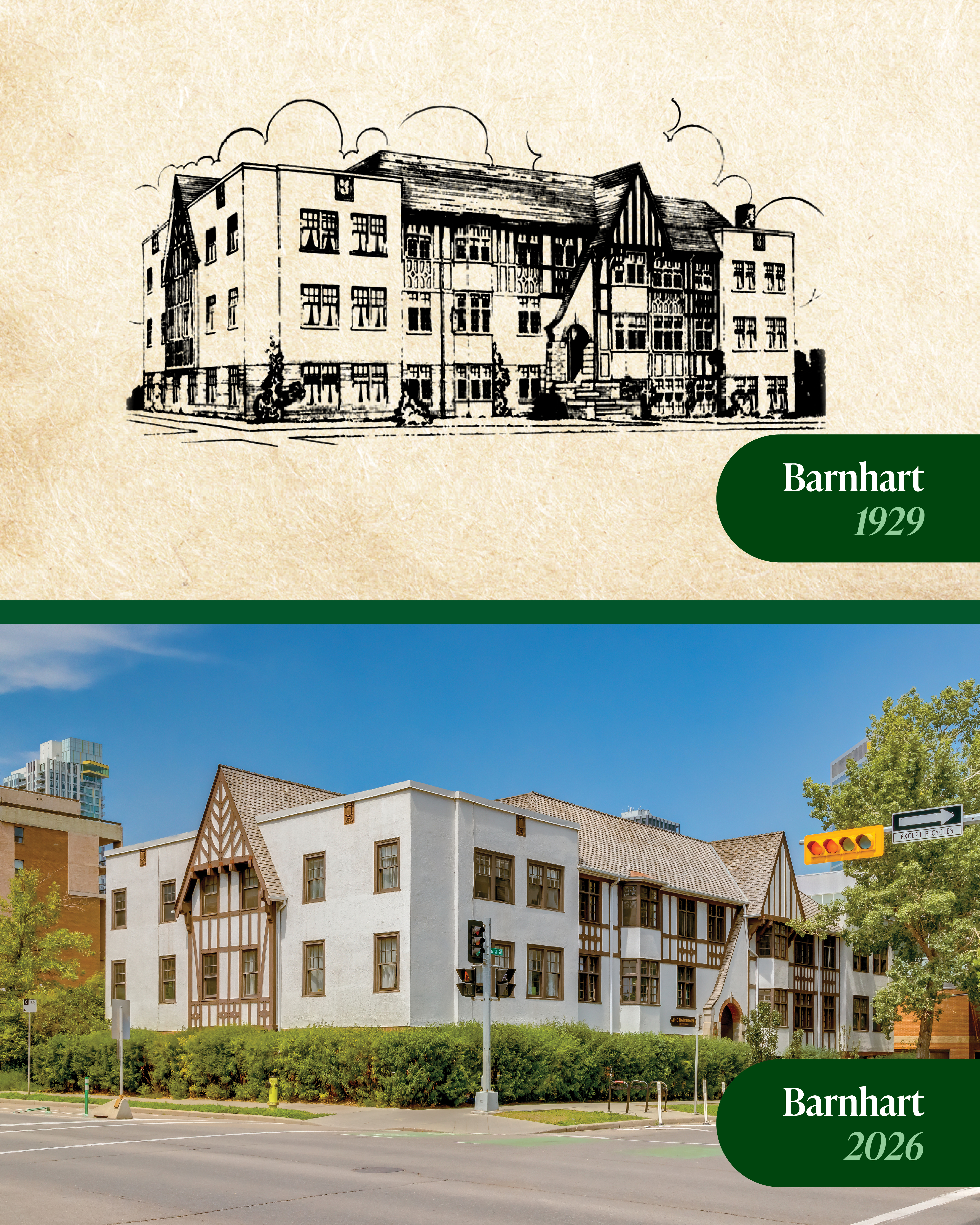 Checkout what the Barnhart looks like in 2026 compared to 1929.