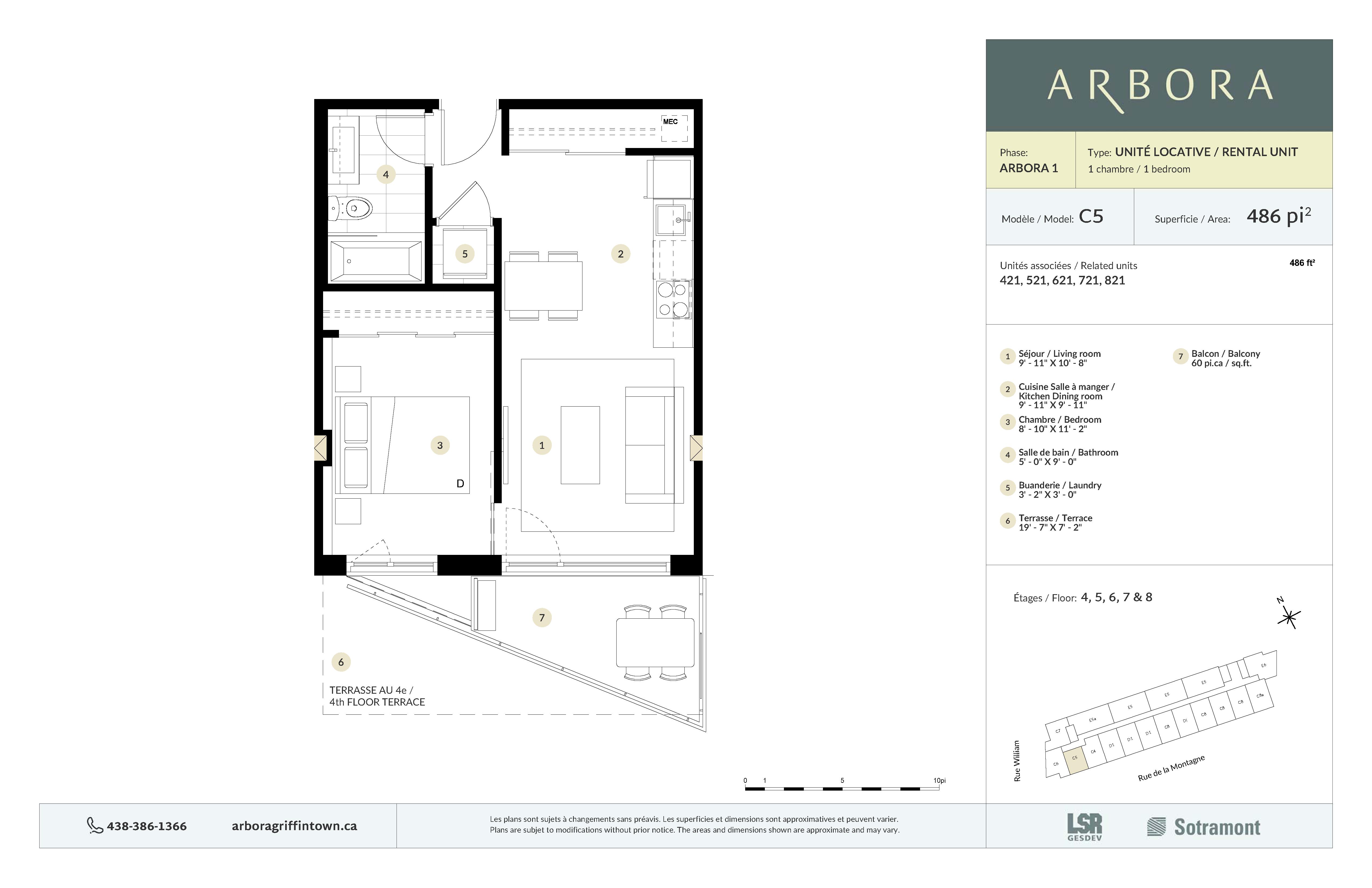 Plans D'Étage De La Suite