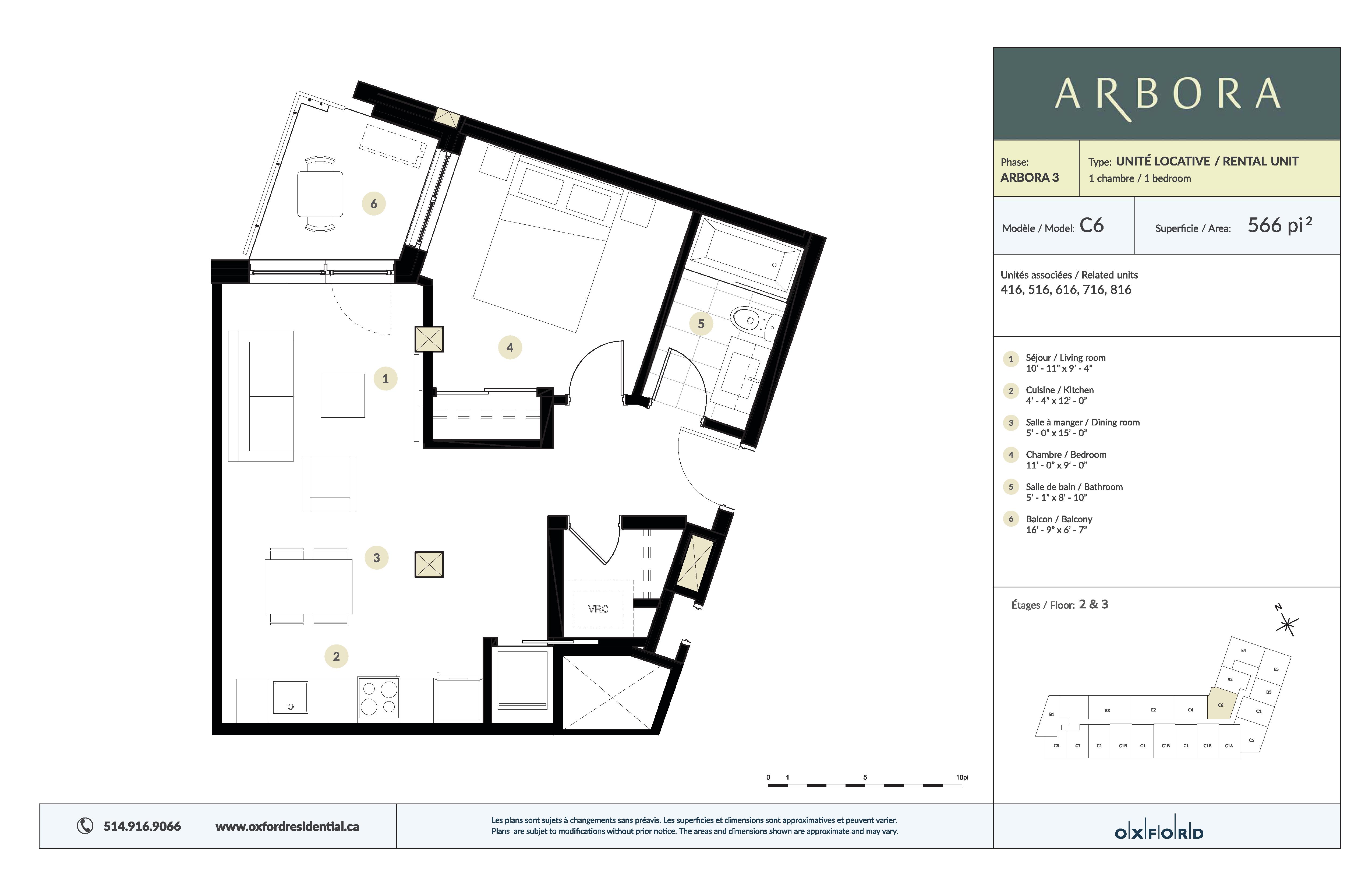 Plans D'Étage De La Suite