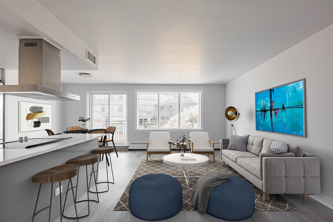 Modern Rental Living in Downtown Montreal Luna Luna