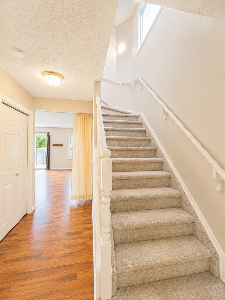 Spacious 3 Bed, 1.5 Bath Half Duplex with Single Garage & Backyard | Ellerslie, Edmonton  - Photo 2