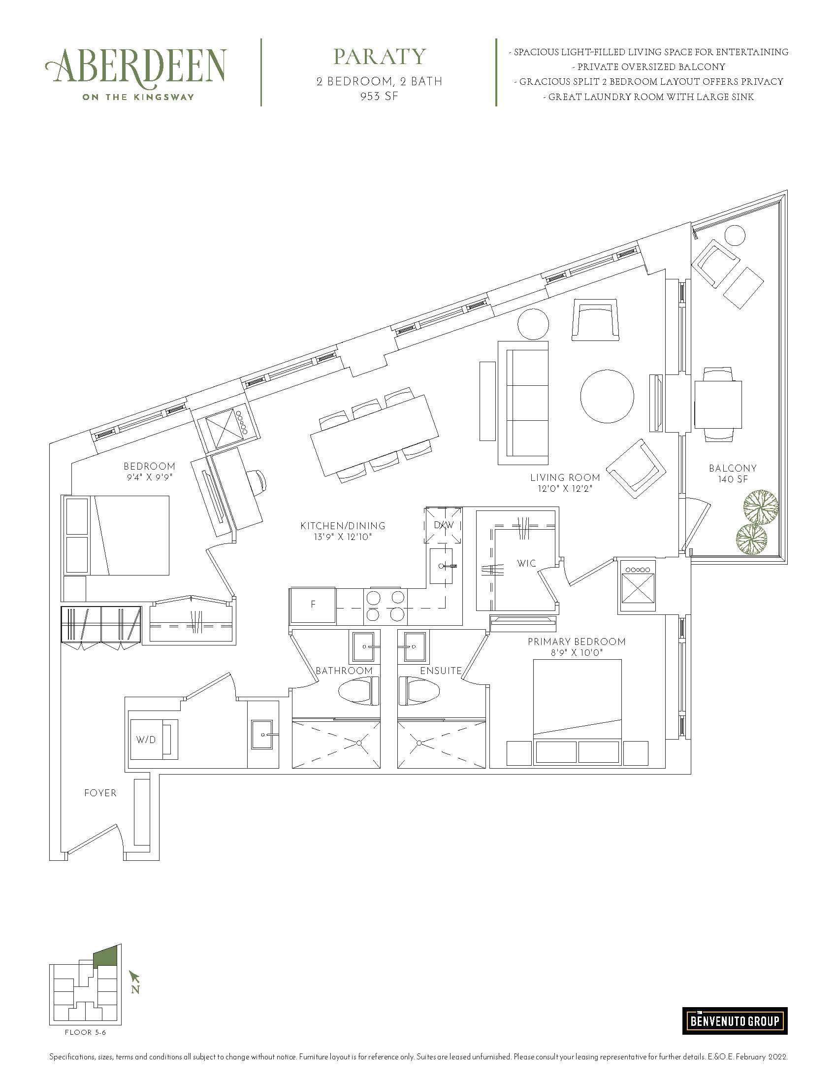 Floorplan image for  Two Bedroom suite (Paraty)