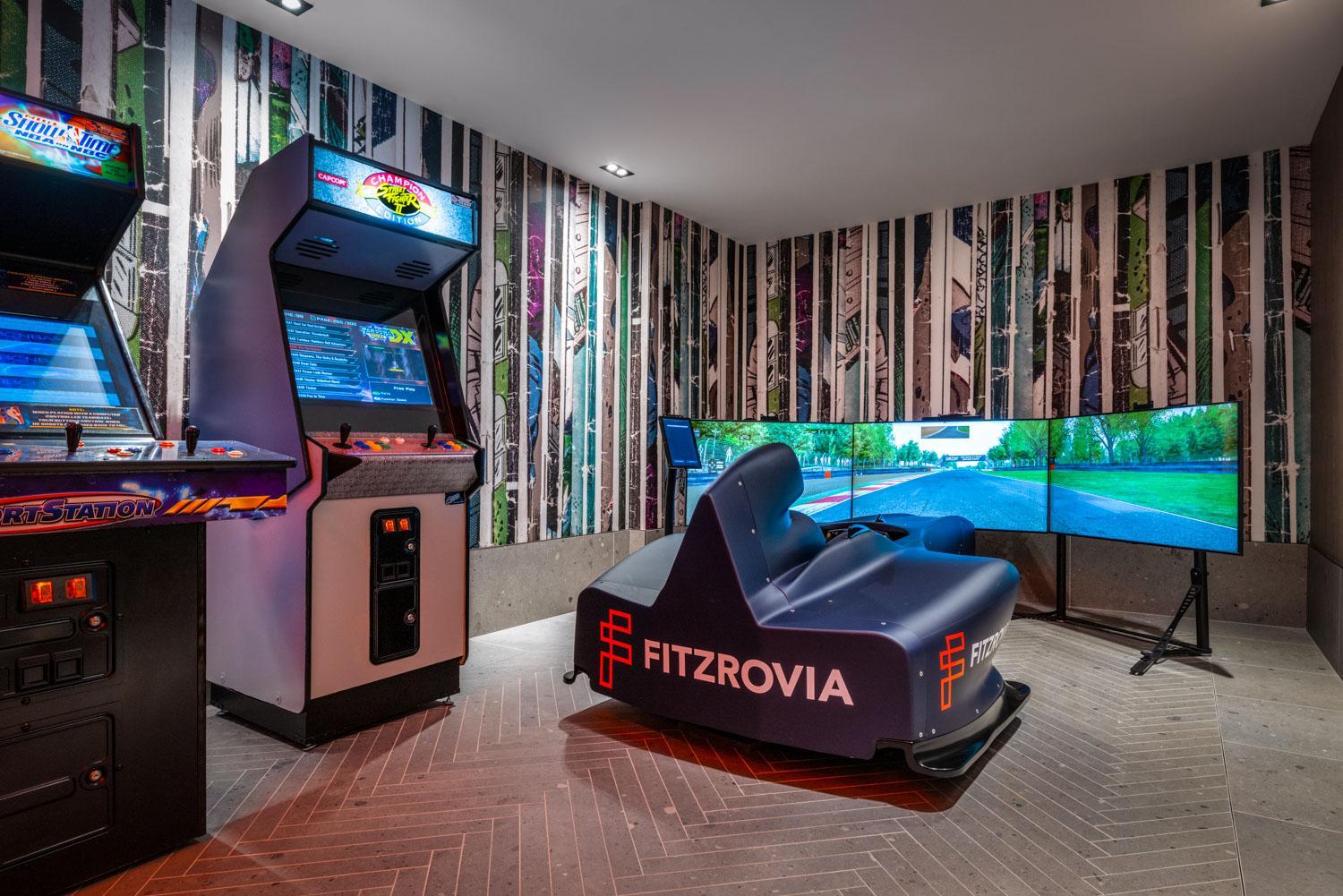 F1 SIMULATOR AND GAMES LOUNGE