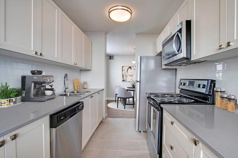 Windjammer Apartments I & II kitchen