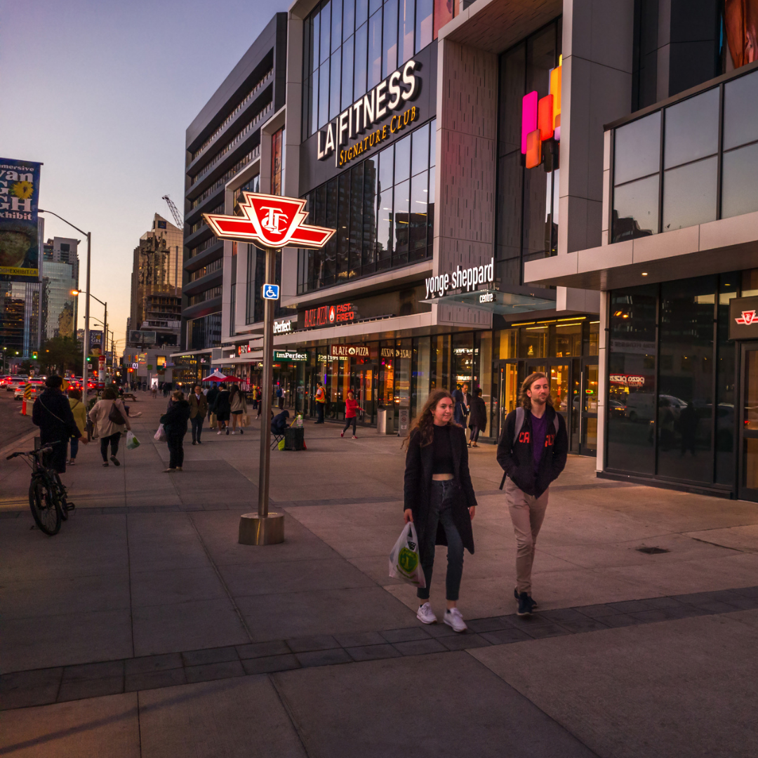 Yonge Sheppard Toronto TTC