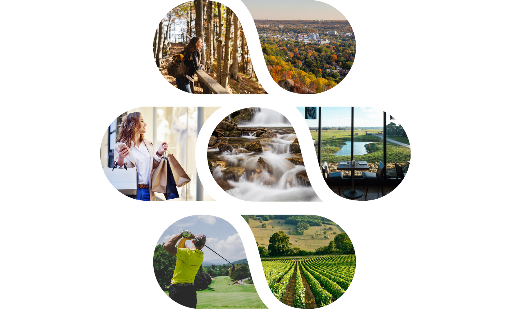 Benchmark, amenity images. Benchmark is in the established community of Vista Ridge, in the heart of the Beamsville bench, close to parks, highways, and local attractions.