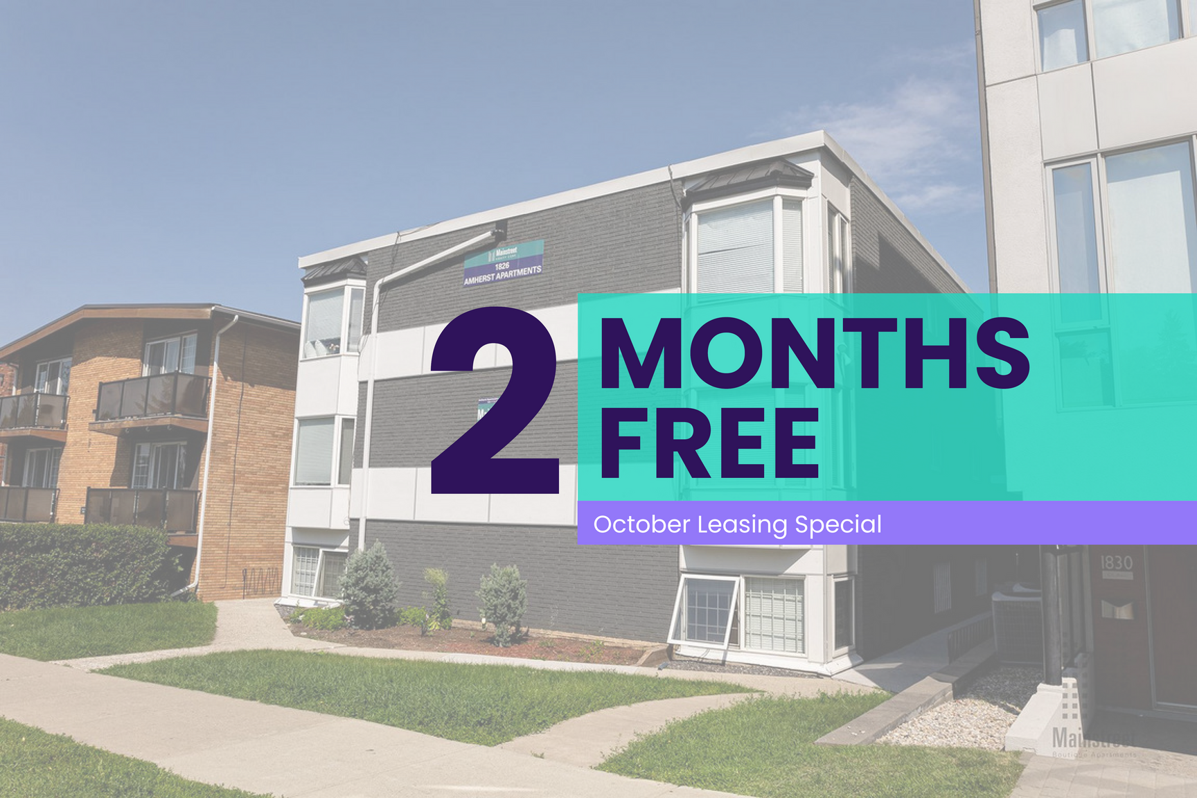 Amherst Apartments - 1 bedroom