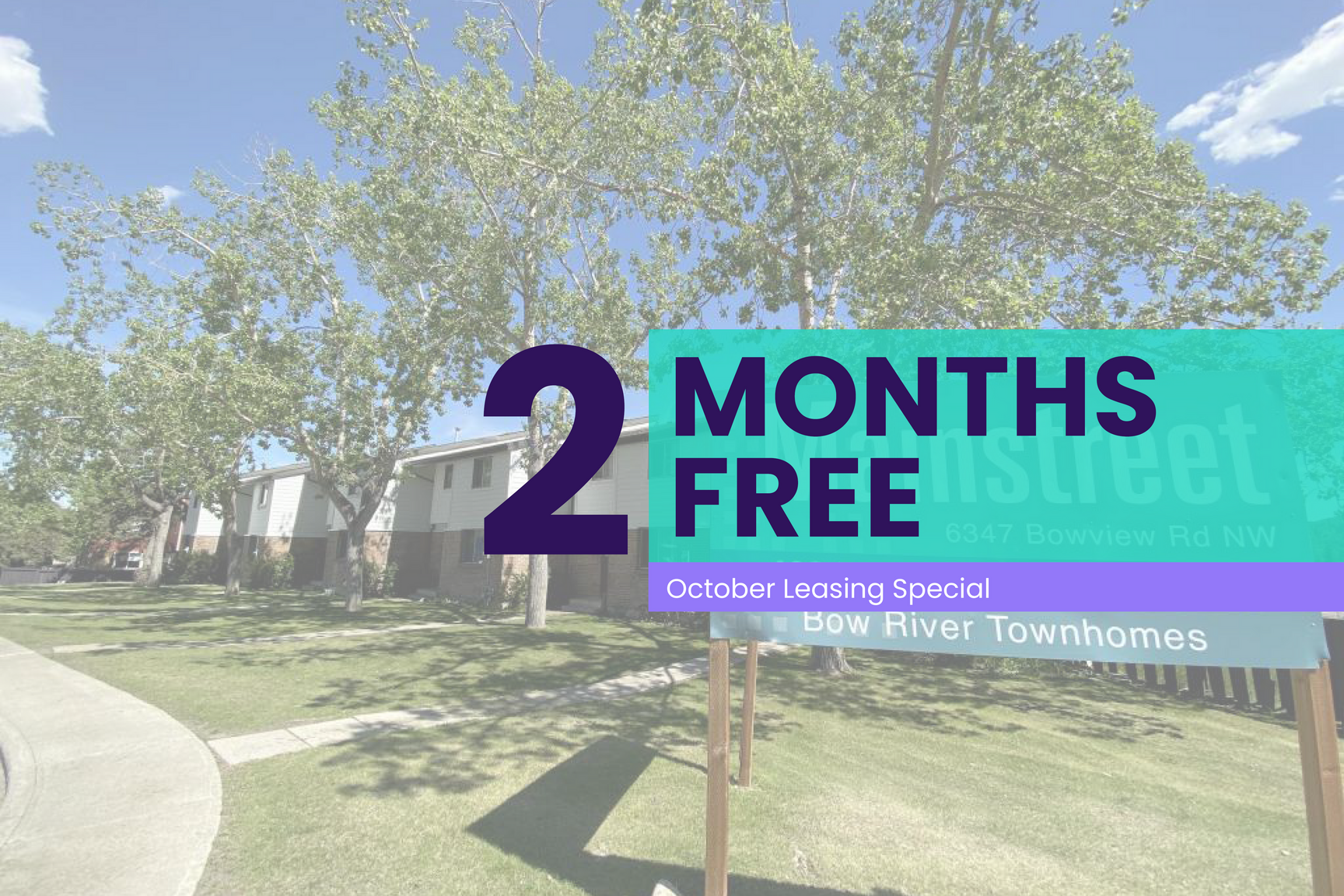 Bow River Townhomes - 4 bedroom
