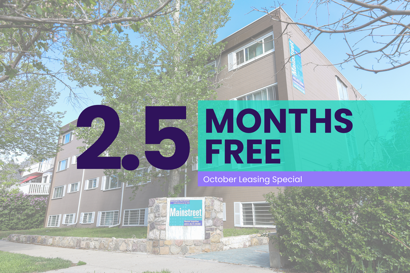 Kensington Apartments - 1 bedroom