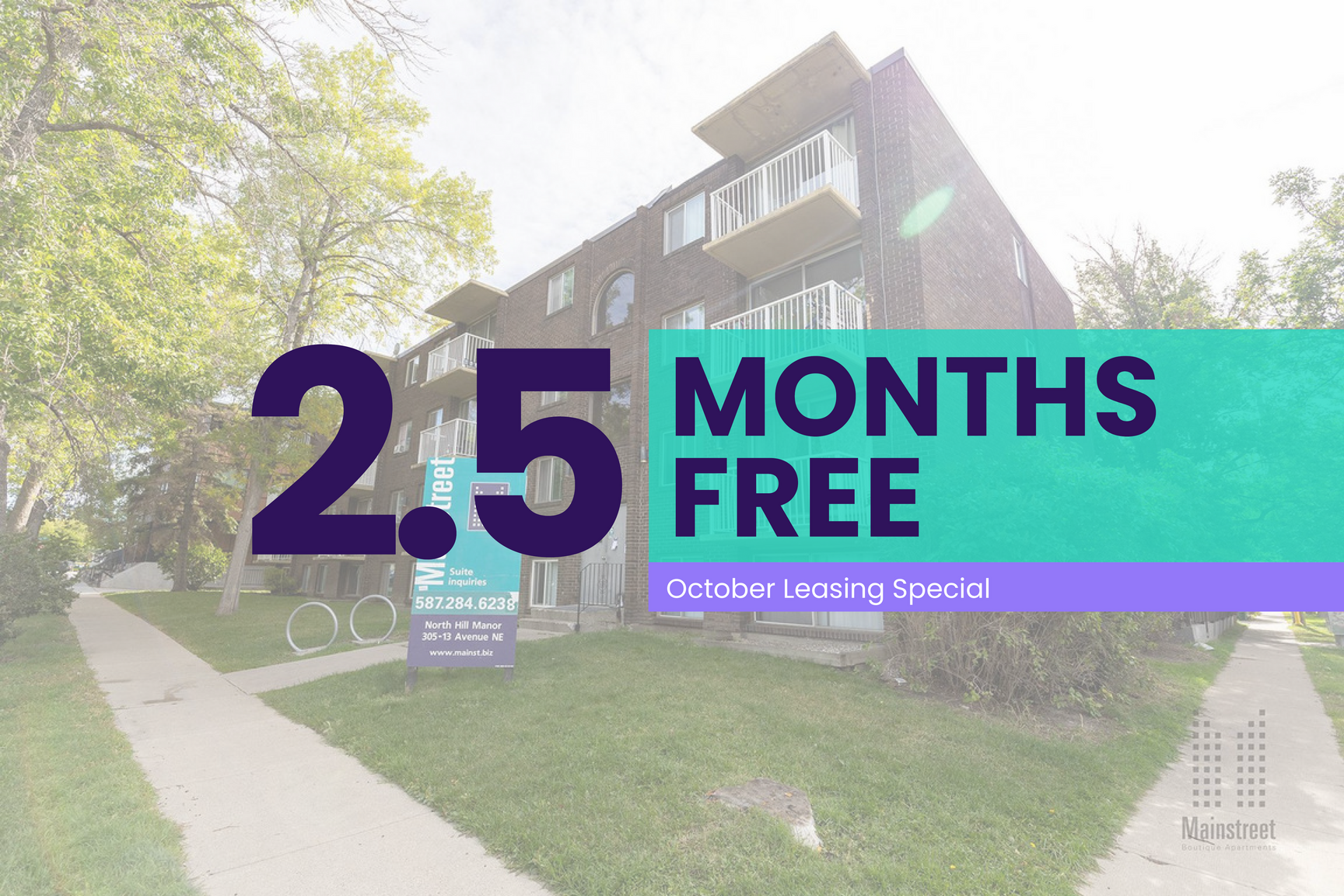 North Hill Manor Apartments - 1 bedroom