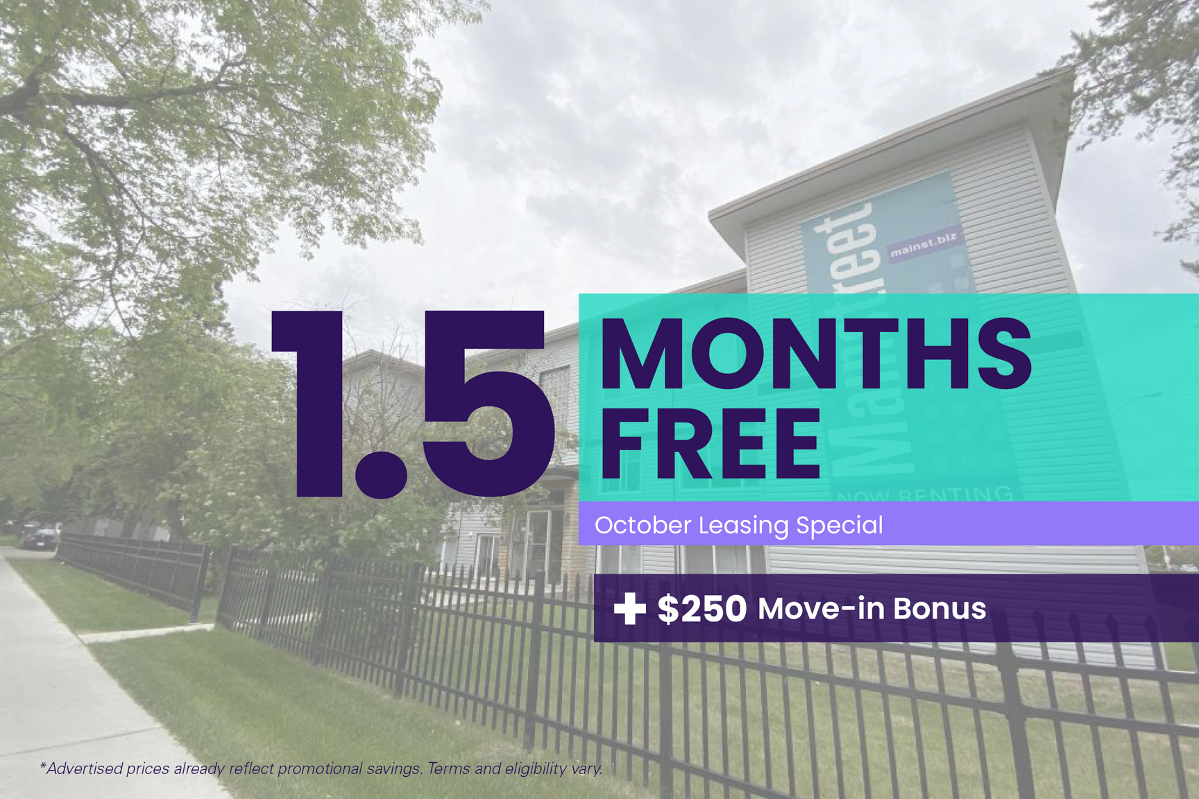 Mainstreet Park Apartments - 2 bedroom