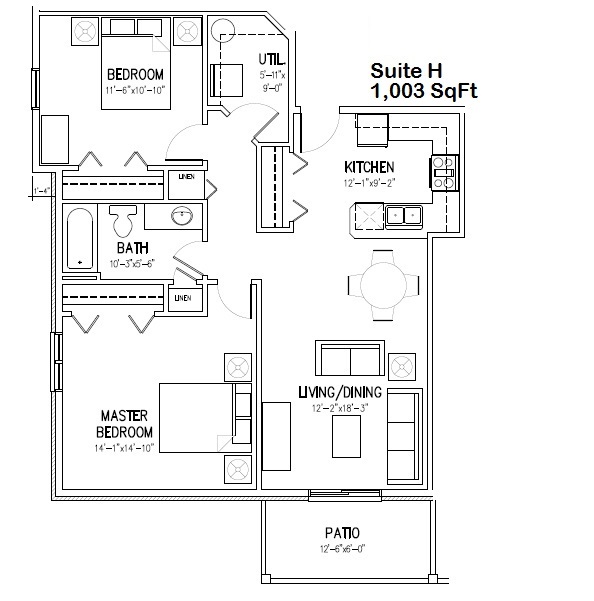 H Floorplan