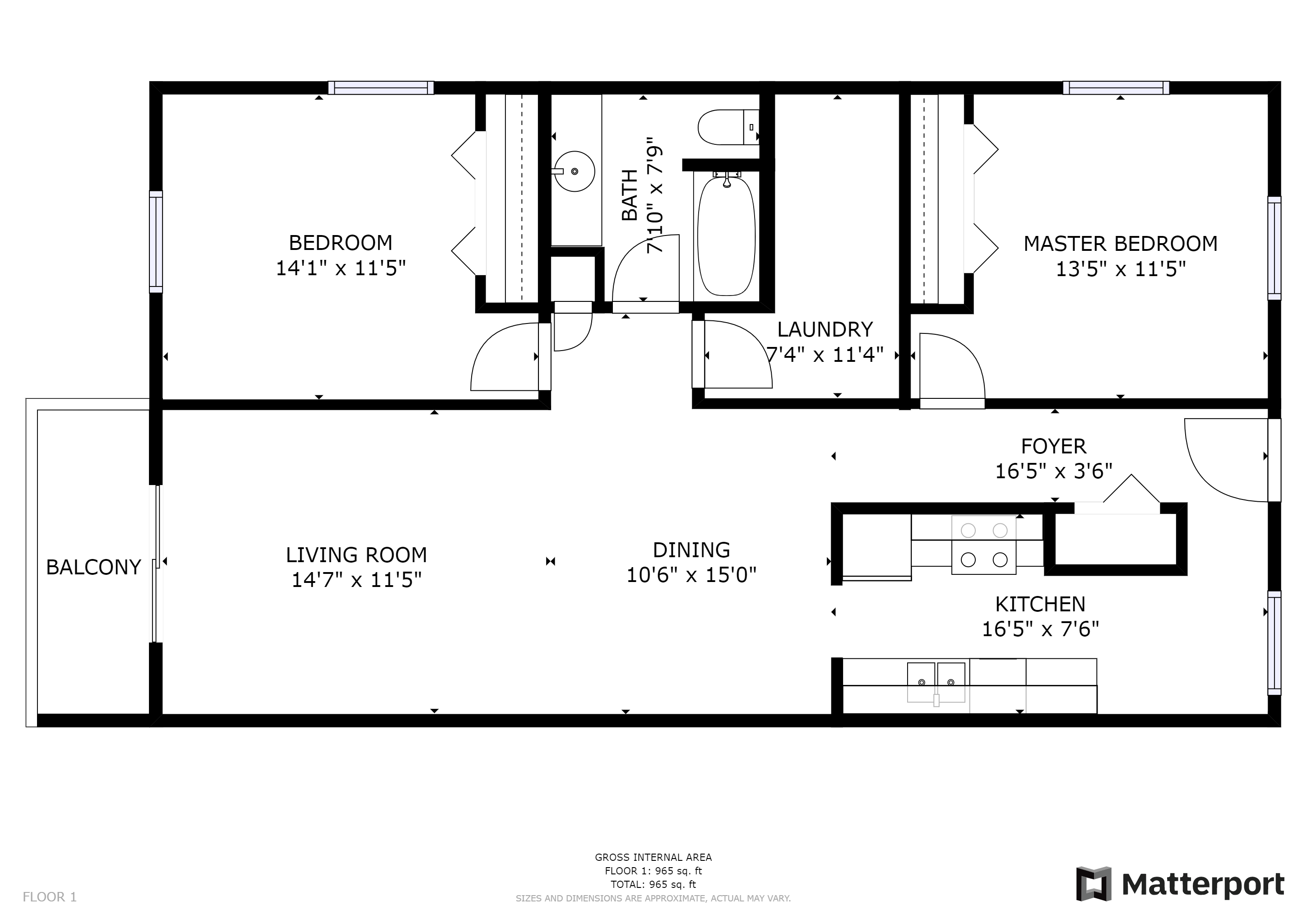 C1 Floorplan