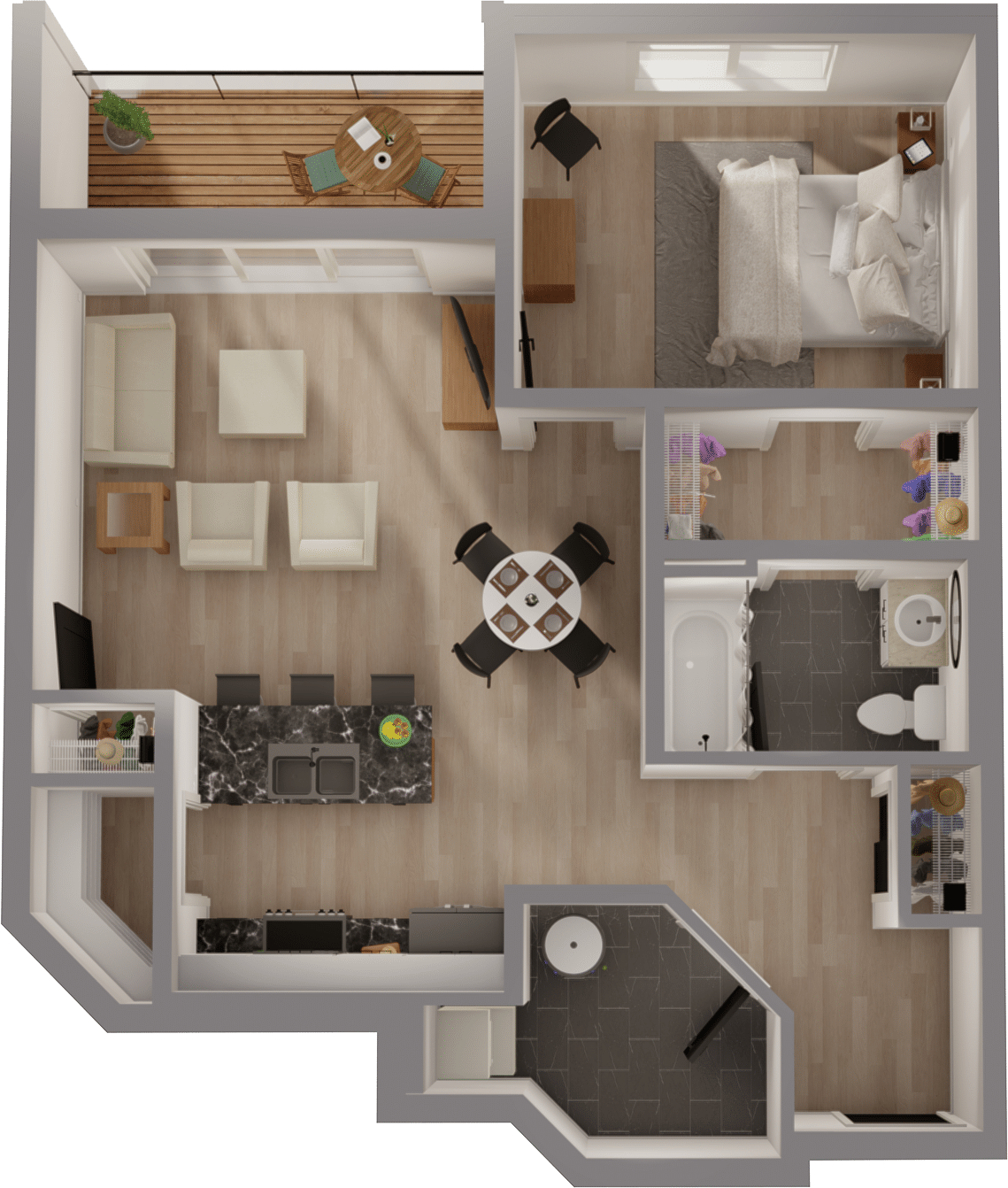 B Floorplan