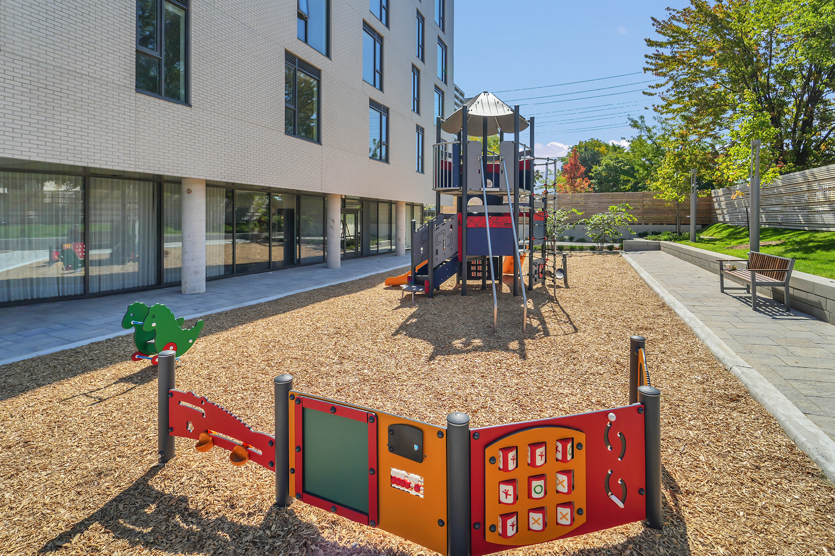 Outdoor children's playground