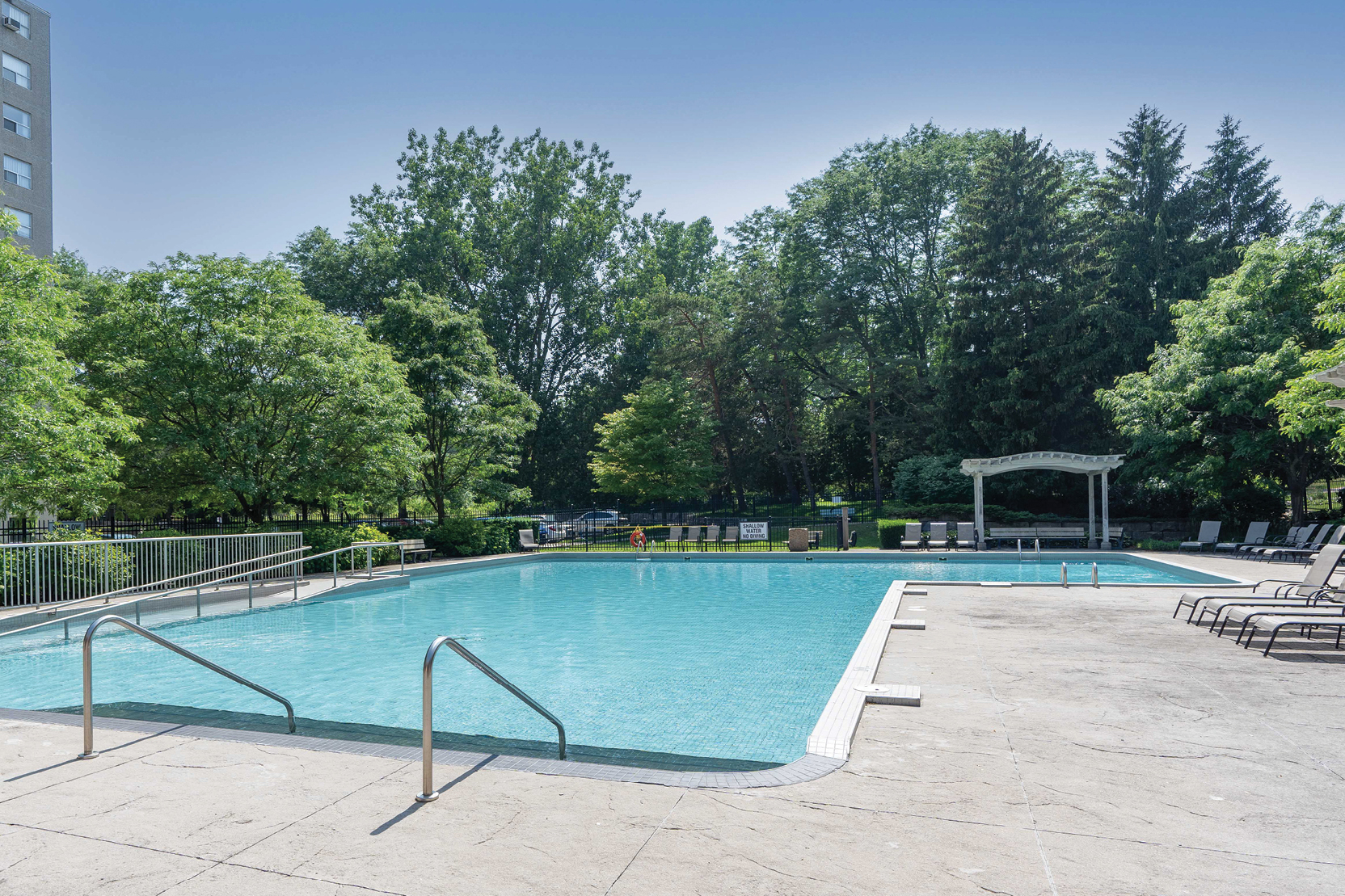 Outdoor swimming pool