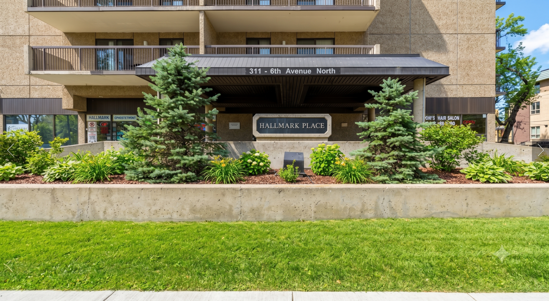 2206 - 311 6th Avenue North, Saskatoon Approx. 978 sq. ft. Furnished Condo | 2 Bedrooms | 1 Bathroom
