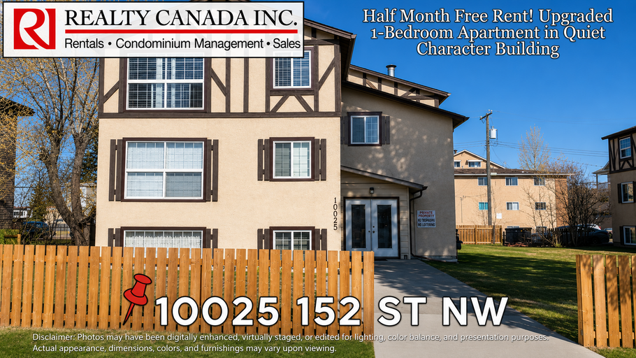 (PN 276-05) Upgraded 1-Bedroom Apartment in Quiet Character Building - Half Month Free Rent