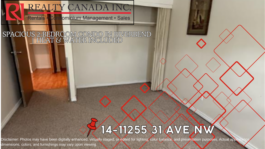 14-11255 31 Ave Nw_07172026 (PN 0236) Comfortable 2-Bed Condo w/ Patio & Utilities Included!
